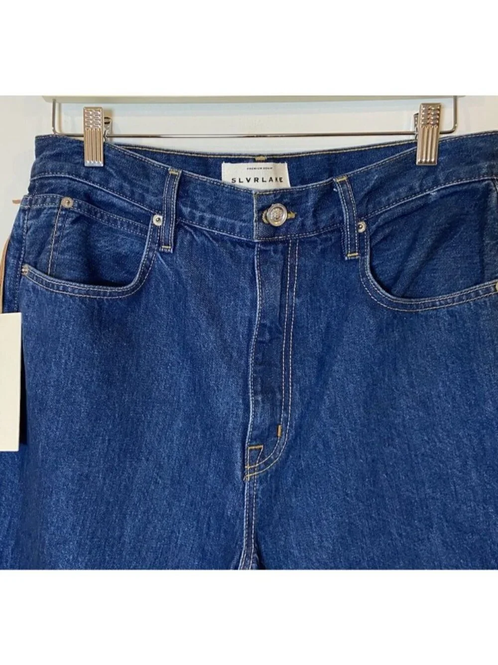 NWT Slvrlake Jeans Grace Crop Raw Hem Size 31 New